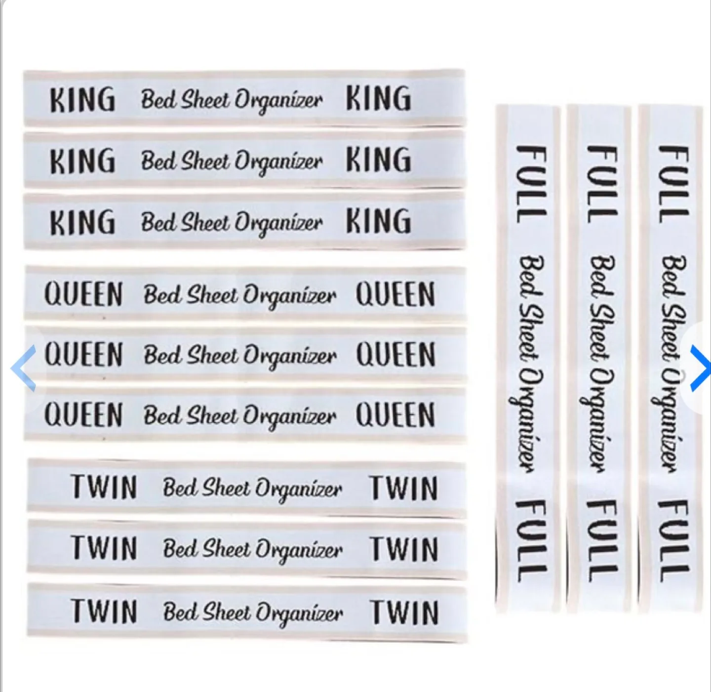 Bed Sheet Organizers thumbnail