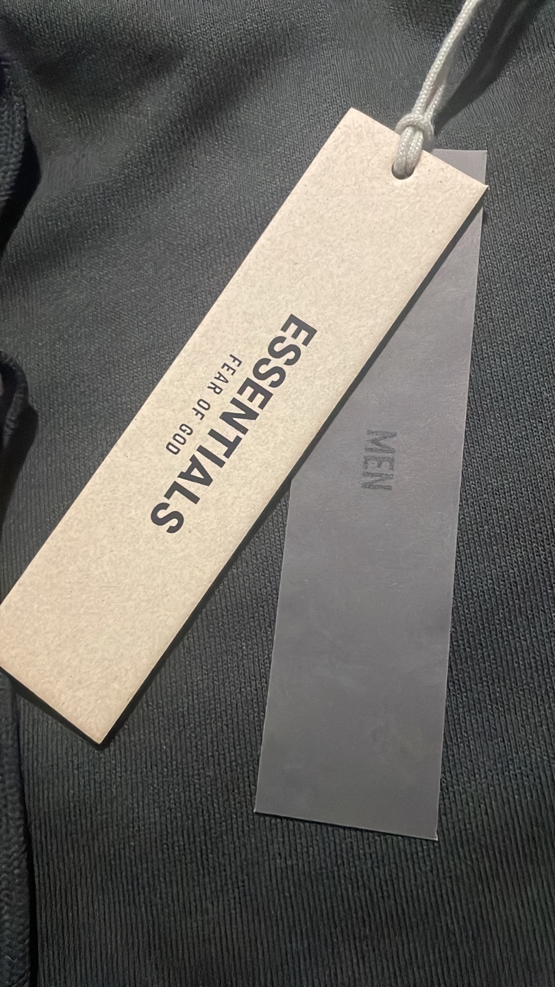 Essentials Fear Of God Shorts Iron Black 1977 - photo 4