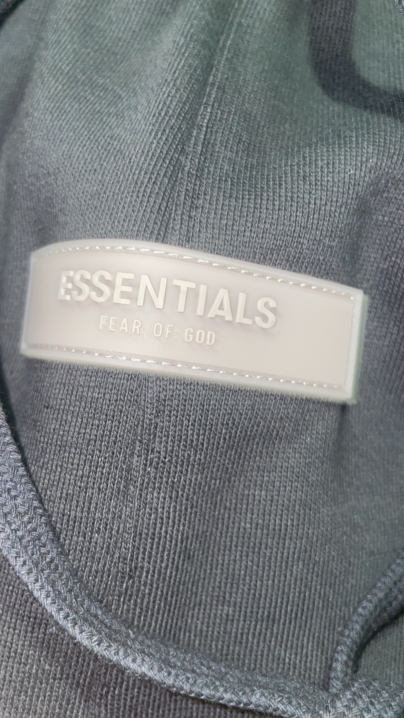 Essentials Fear Of God Shorts Iron Black 1977 - photo 3