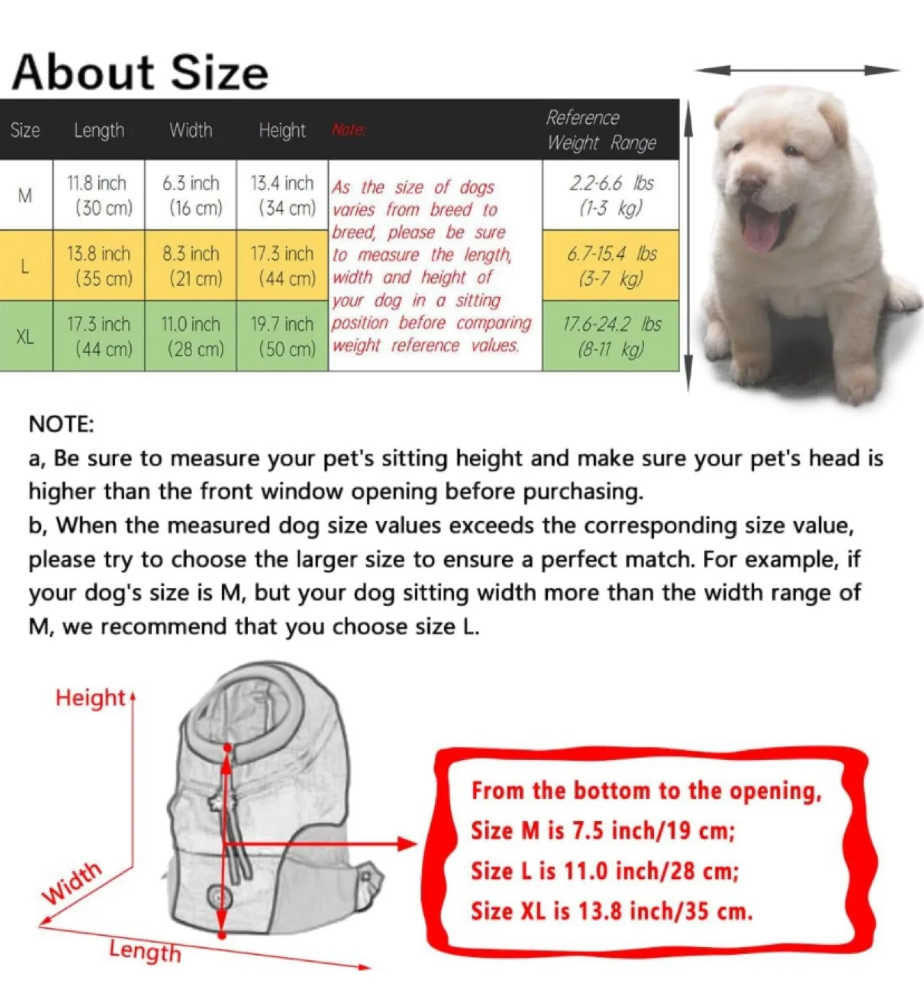 Pet carrier backpack - XL image indicator(2)