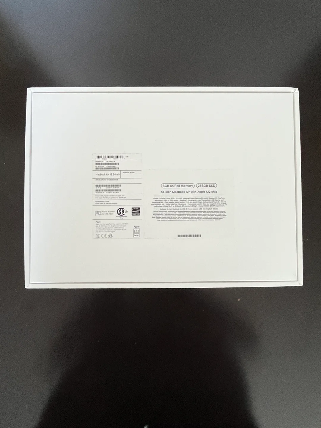 Apple MacBook Air M2 Box Only image indicator(2)