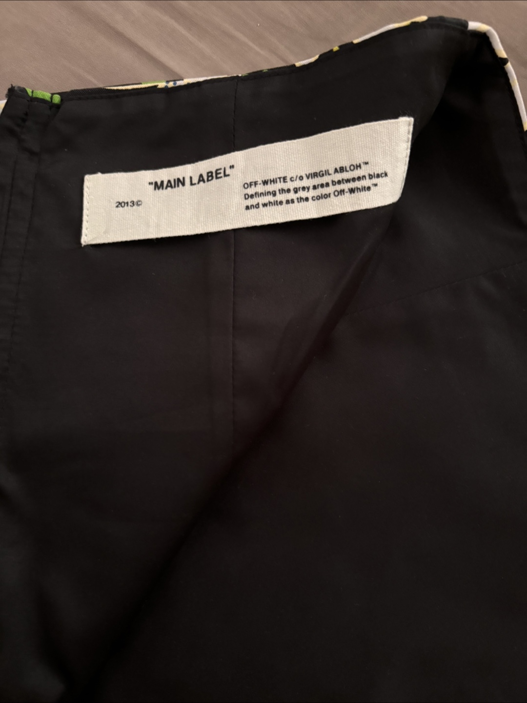 Off-White Floral Mini Skirt - photo 2