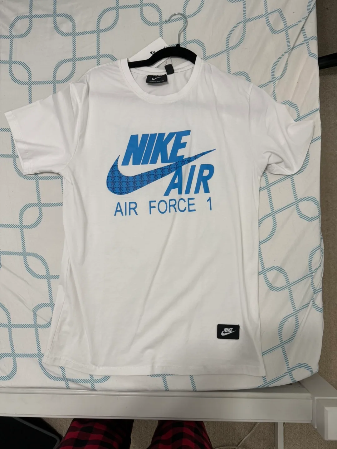 Nike Air Force 1 White T-Shirt thumbnail