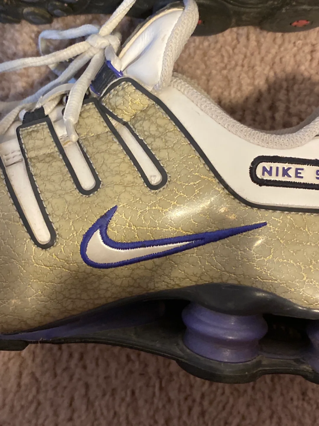 Nike Shox Sneakers- size 10 womens image indicator(3)