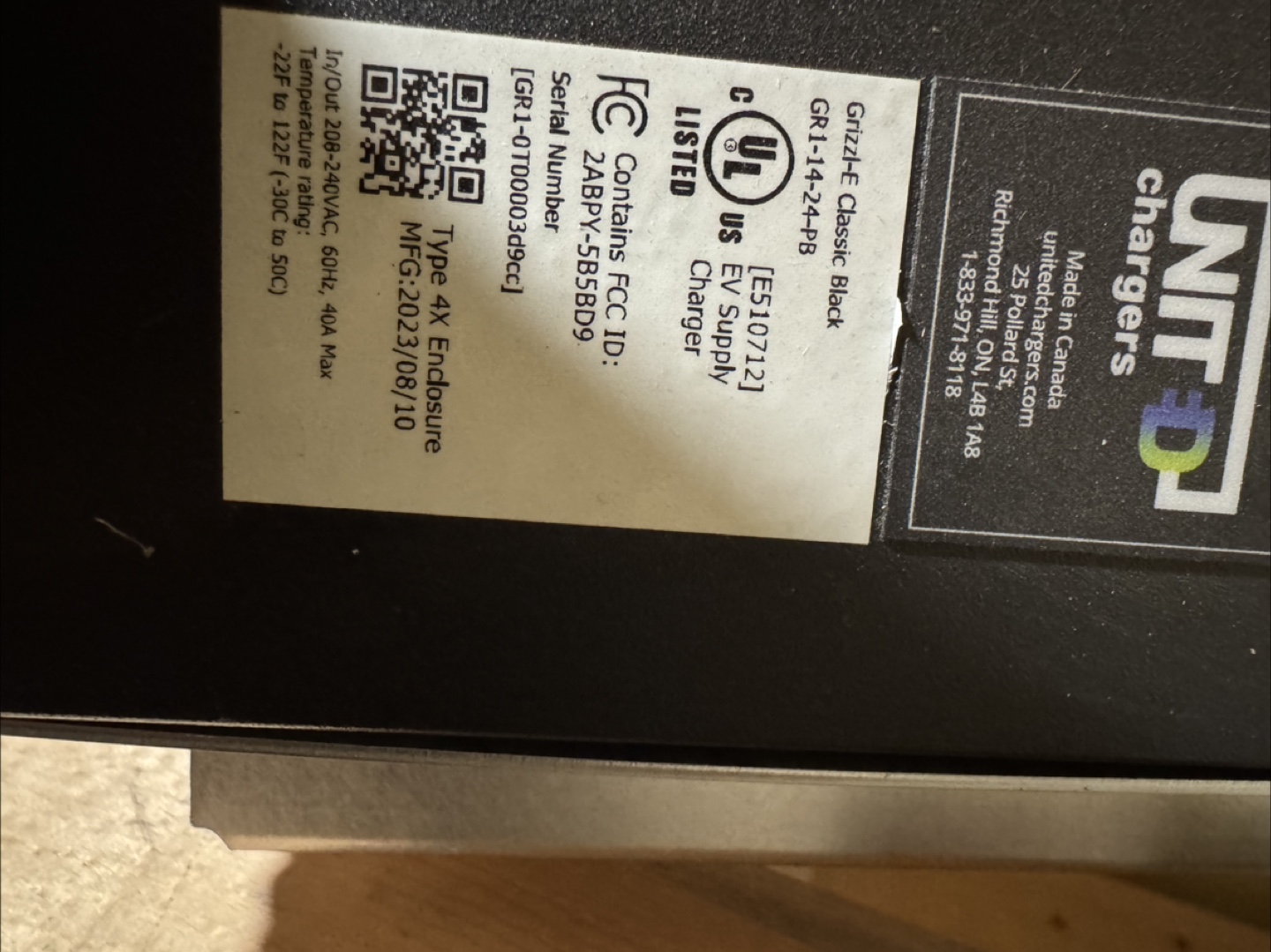 Grizzl-E Electric Vehicle Charger - photo 4