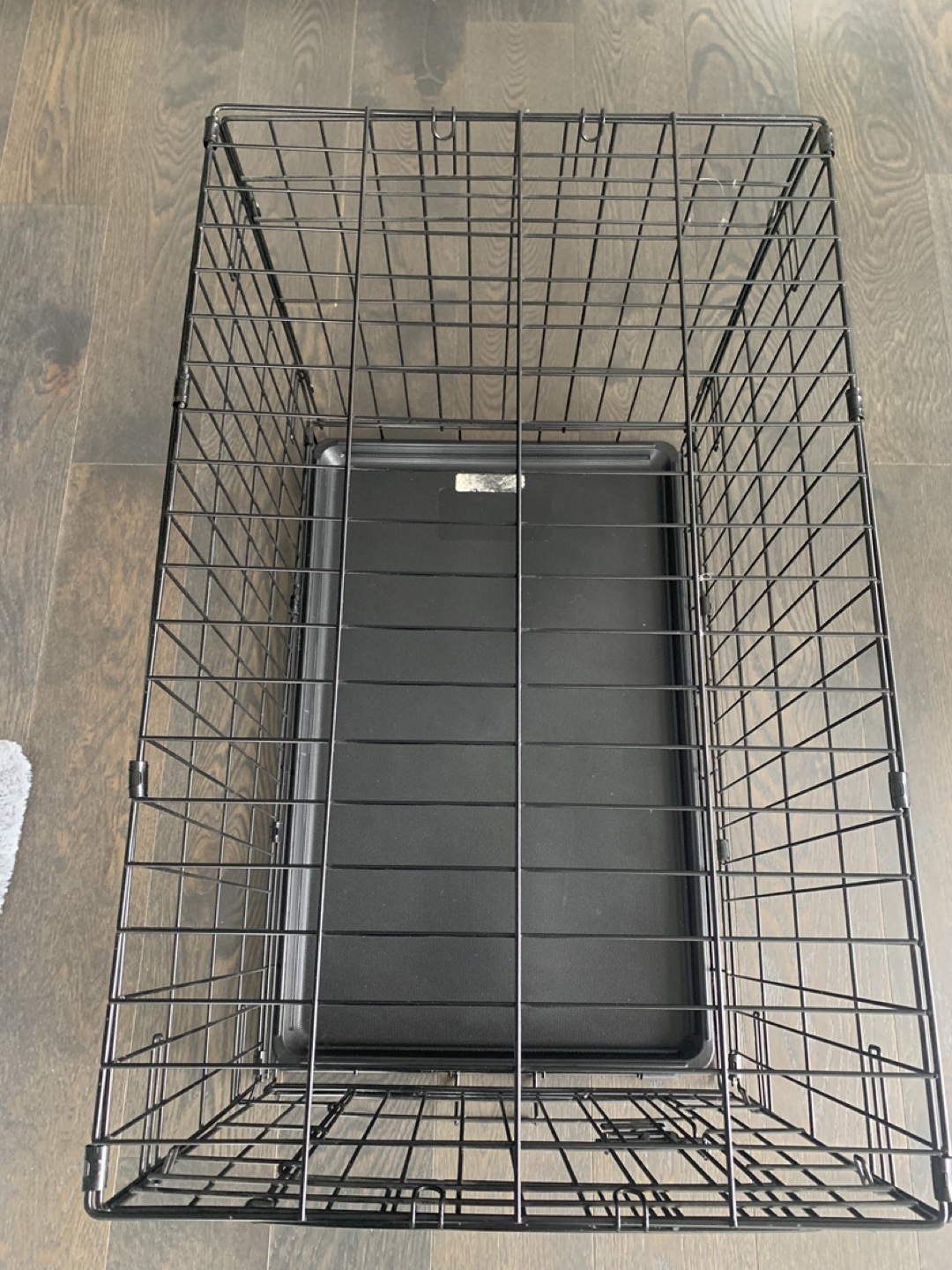 Black Wire Dog Crate - photo 2
