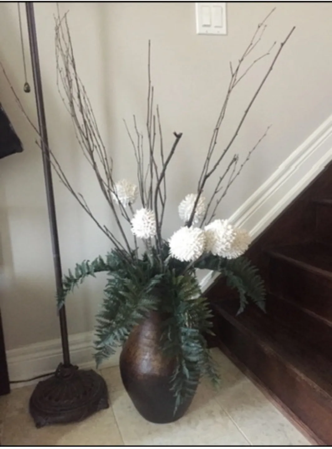 Decorative Vase with Foliage thumbnail