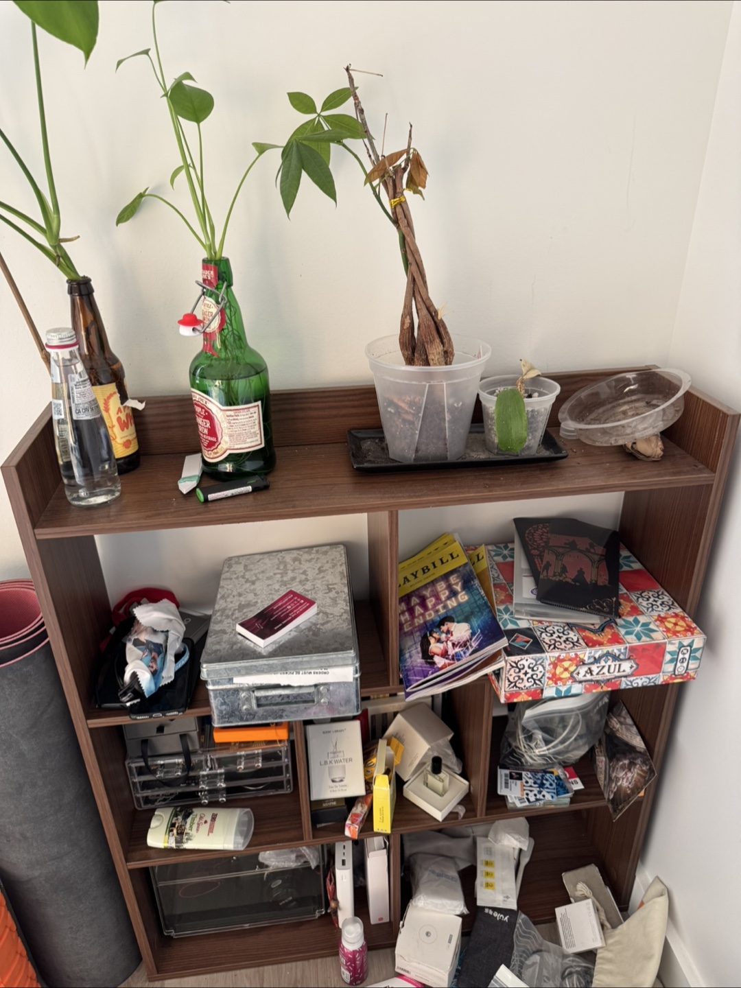 Wooden Storage Shelf