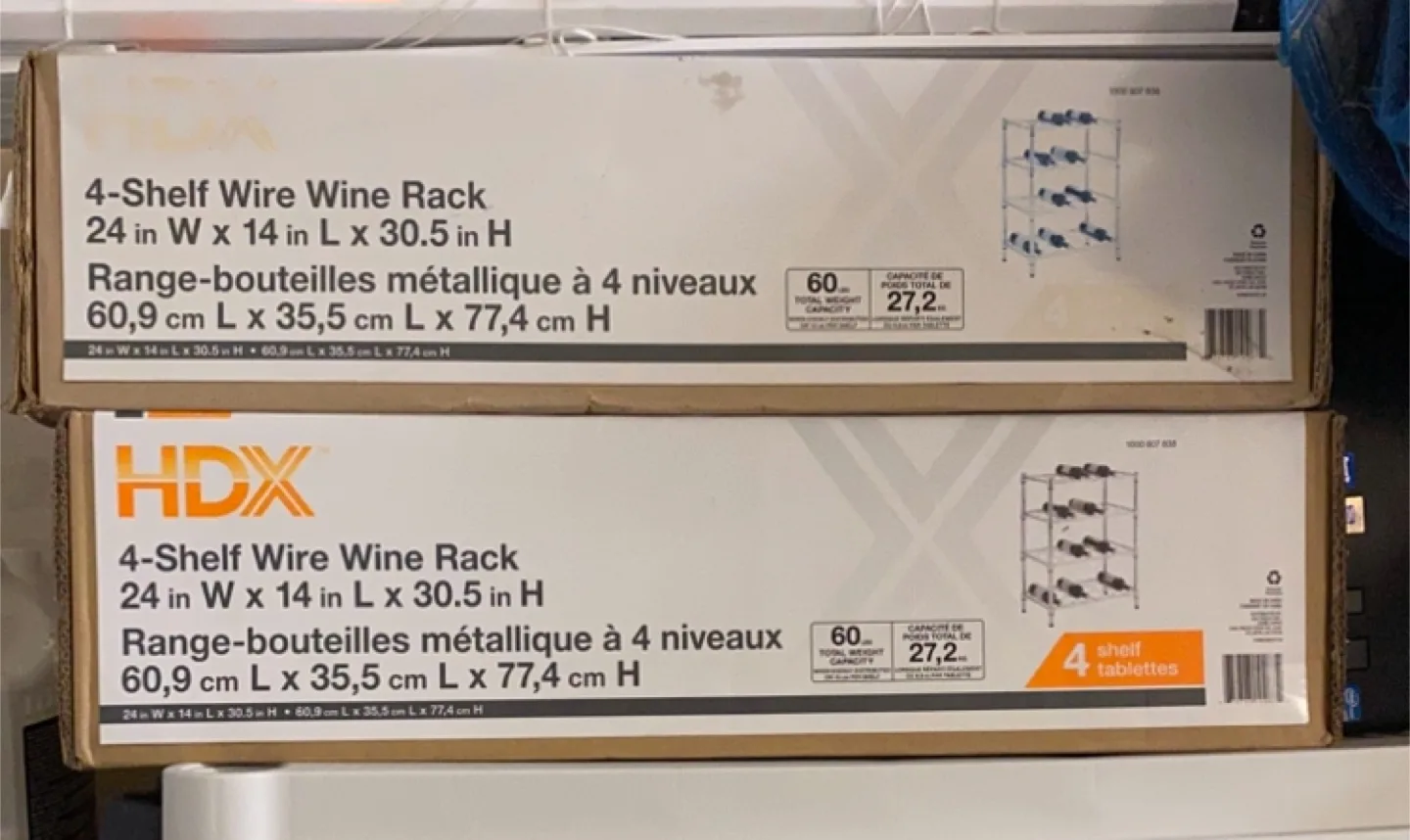 4-Shelf Wire Wine Rack (1 set) image indicator(2)