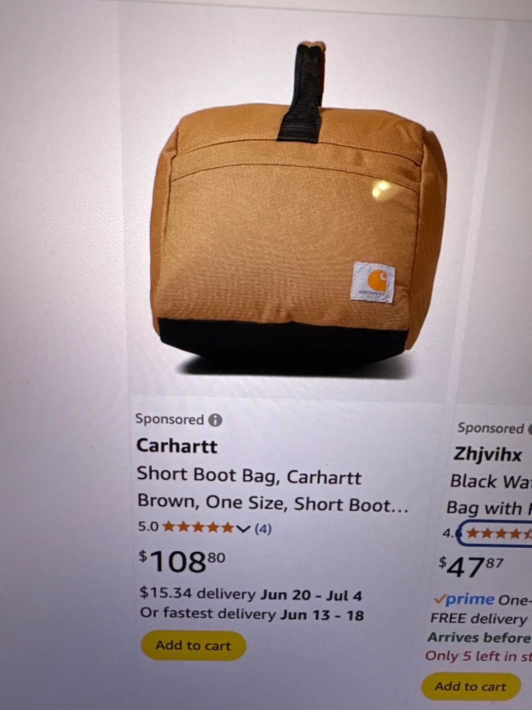 Carhartt shoes bag - Brand New image indicator(4)