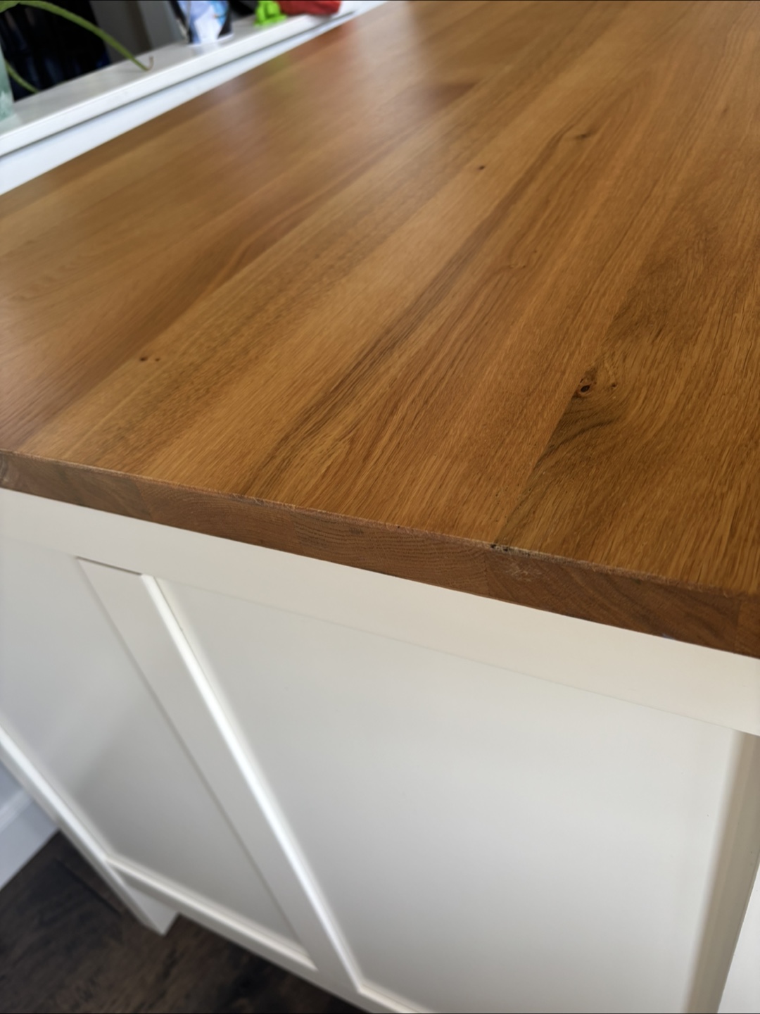 Wood and White Kitchen Island - photo 5