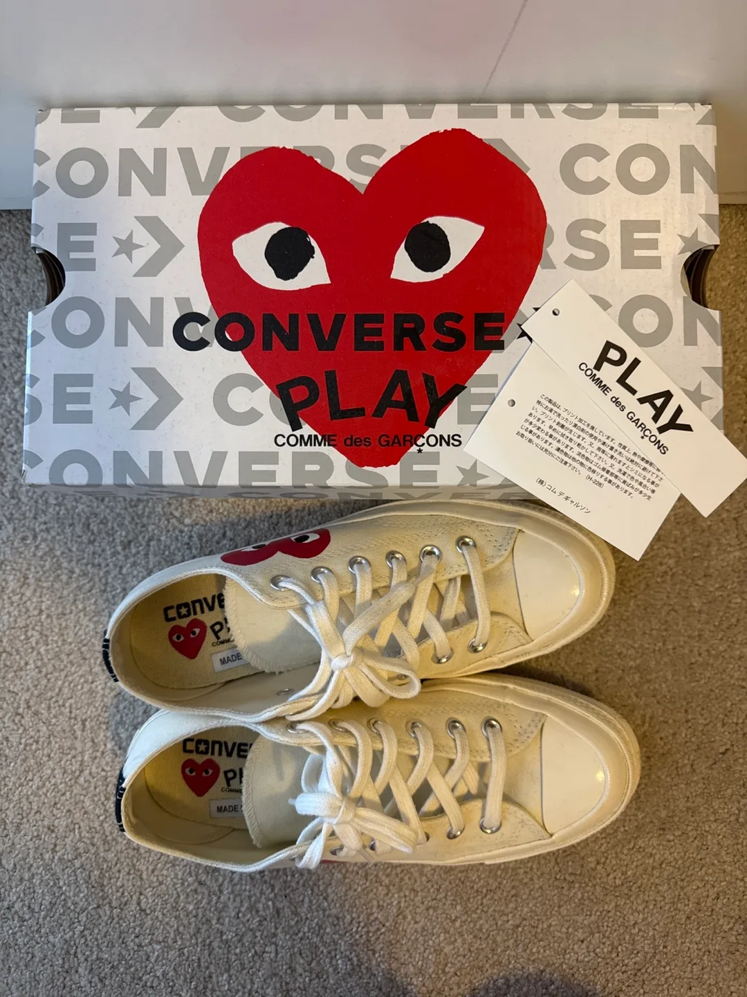 Converse x Play Comme des Garcons Chuck 70s image indicator(3)