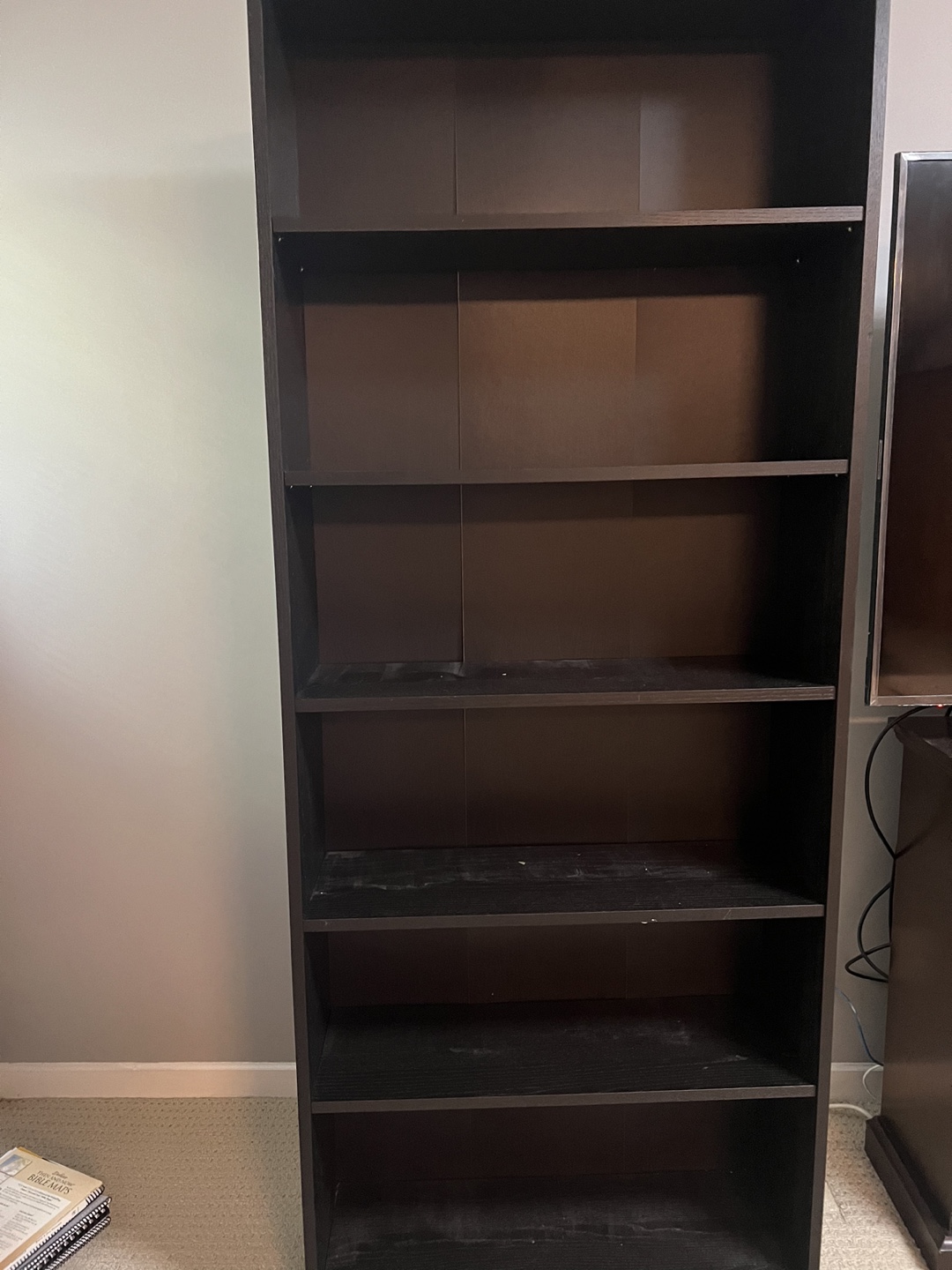 Dark brown Bookshelf - Ikea