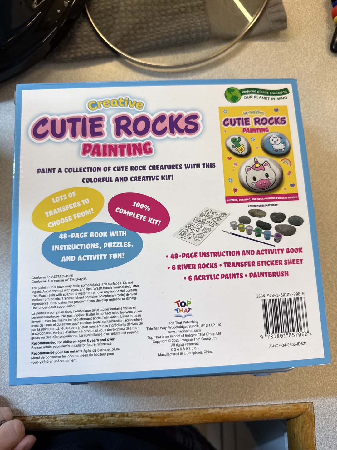 Cutie Rocks Painting Activity Kit - photo 2