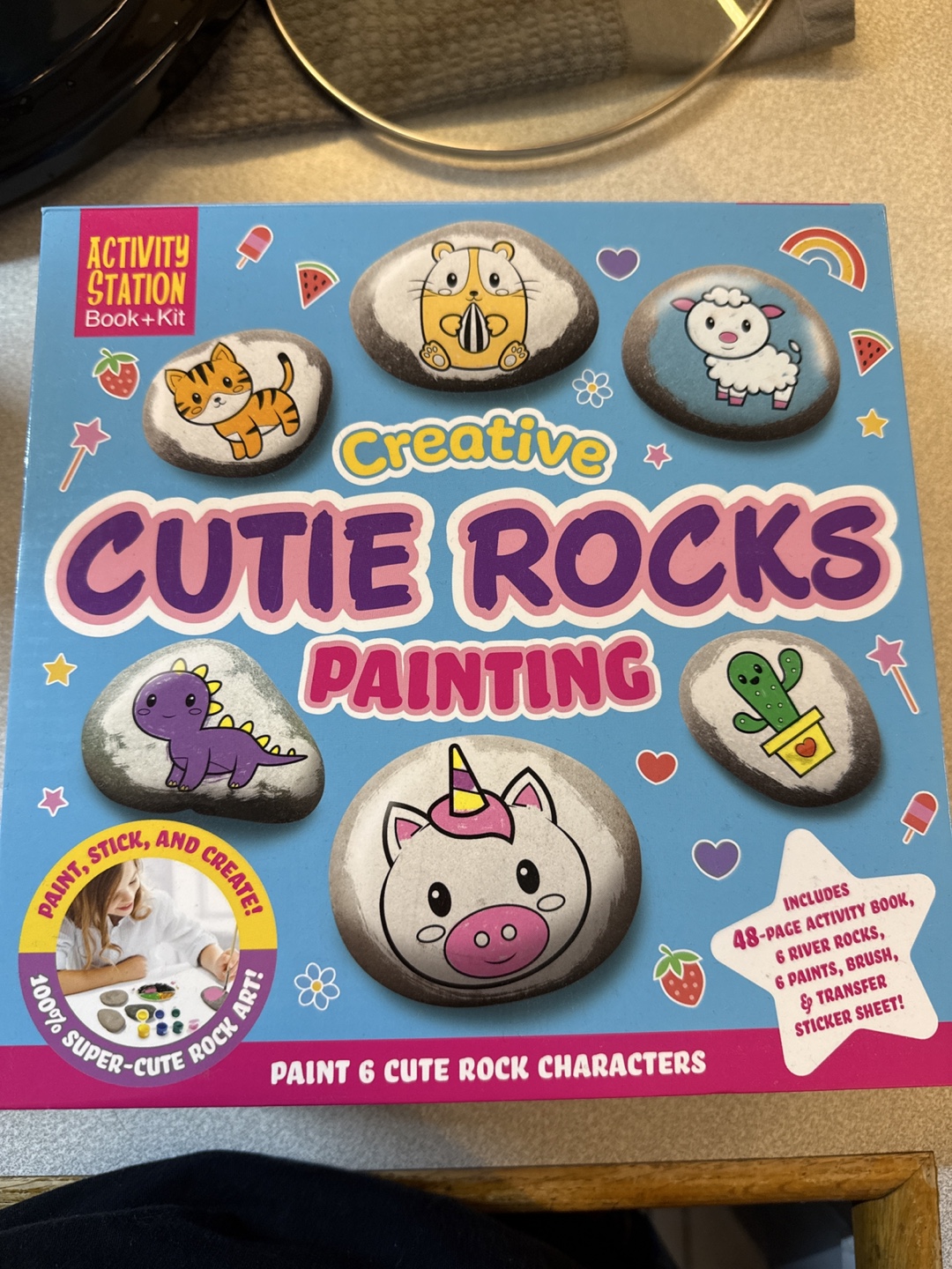 Cutie Rocks Painting Activity Kit