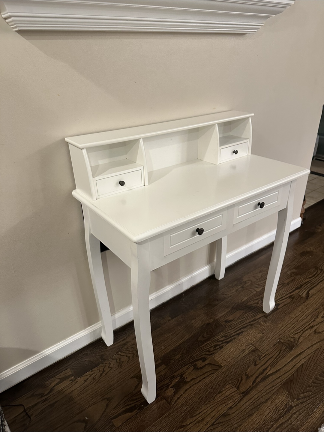 White Writing Desk - photo 2