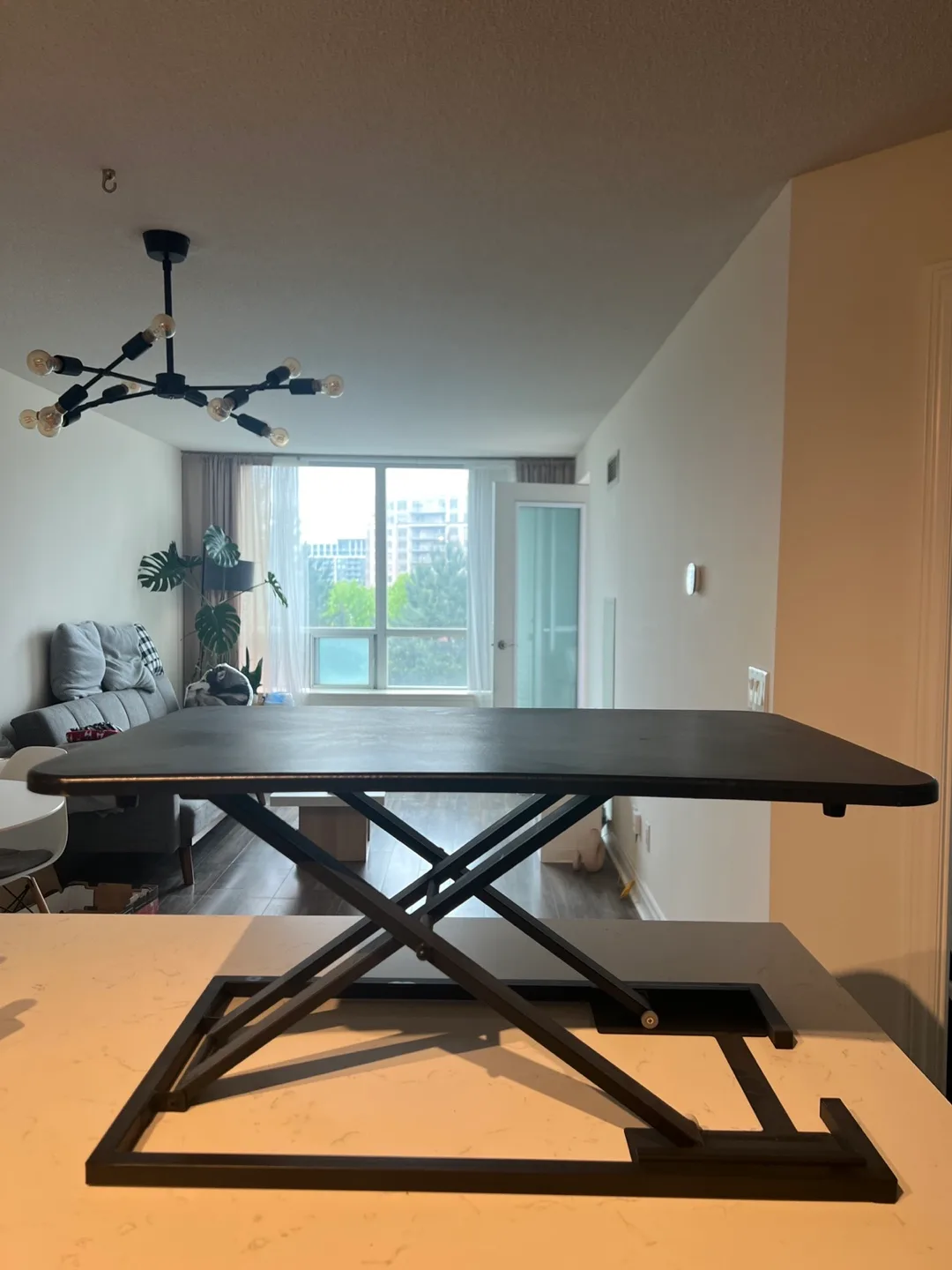 Height Adjustable Standing Desk Converter image indicator(3)