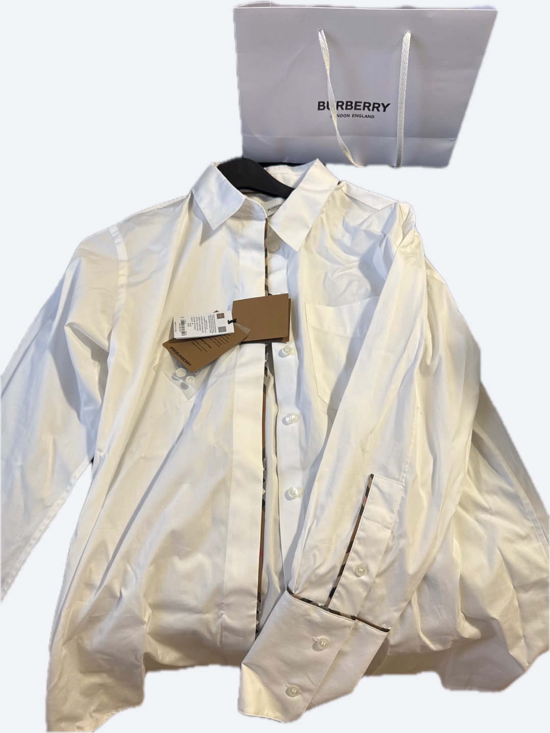 Burberry White Shirt