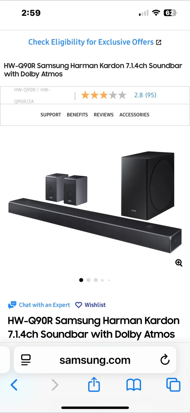 Samsung Harman Kardon Soundbar 7.1.4ch thumbnail