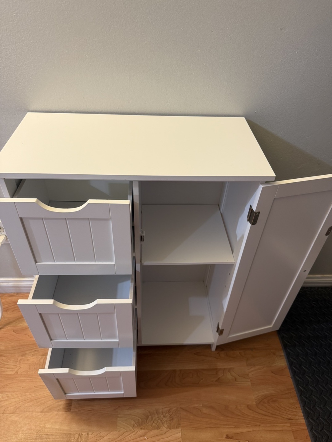 White Storage Cabinet