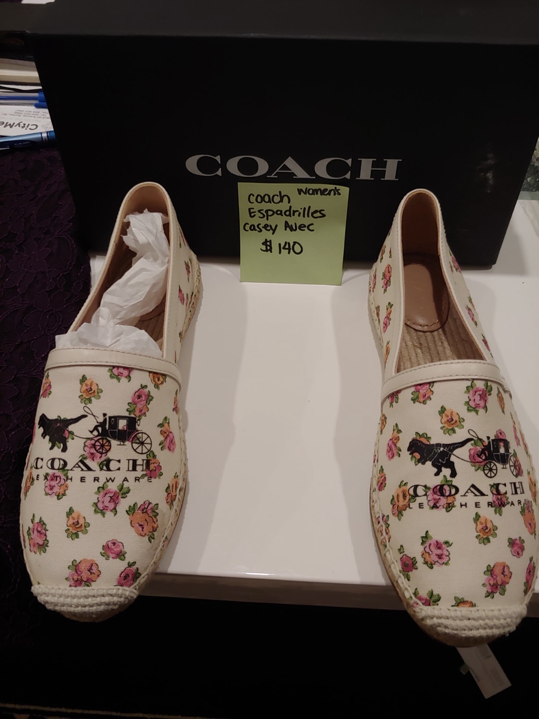 Coach Women's Espadrilles Casey Avec