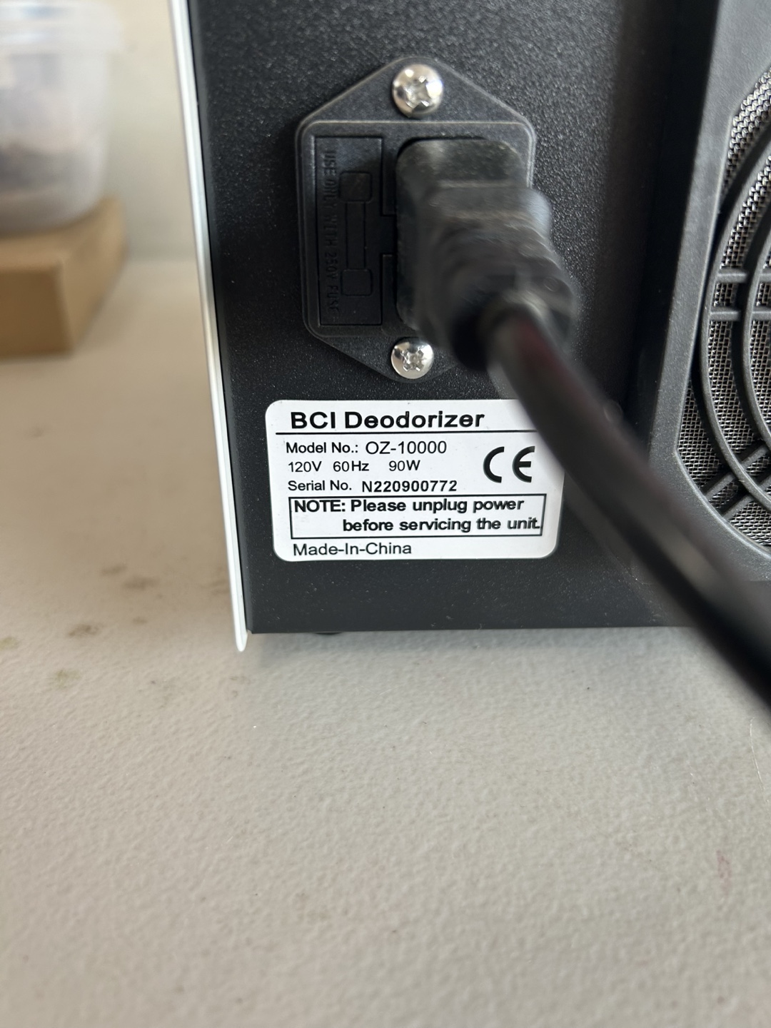 BCI air deodorizer - photo 3