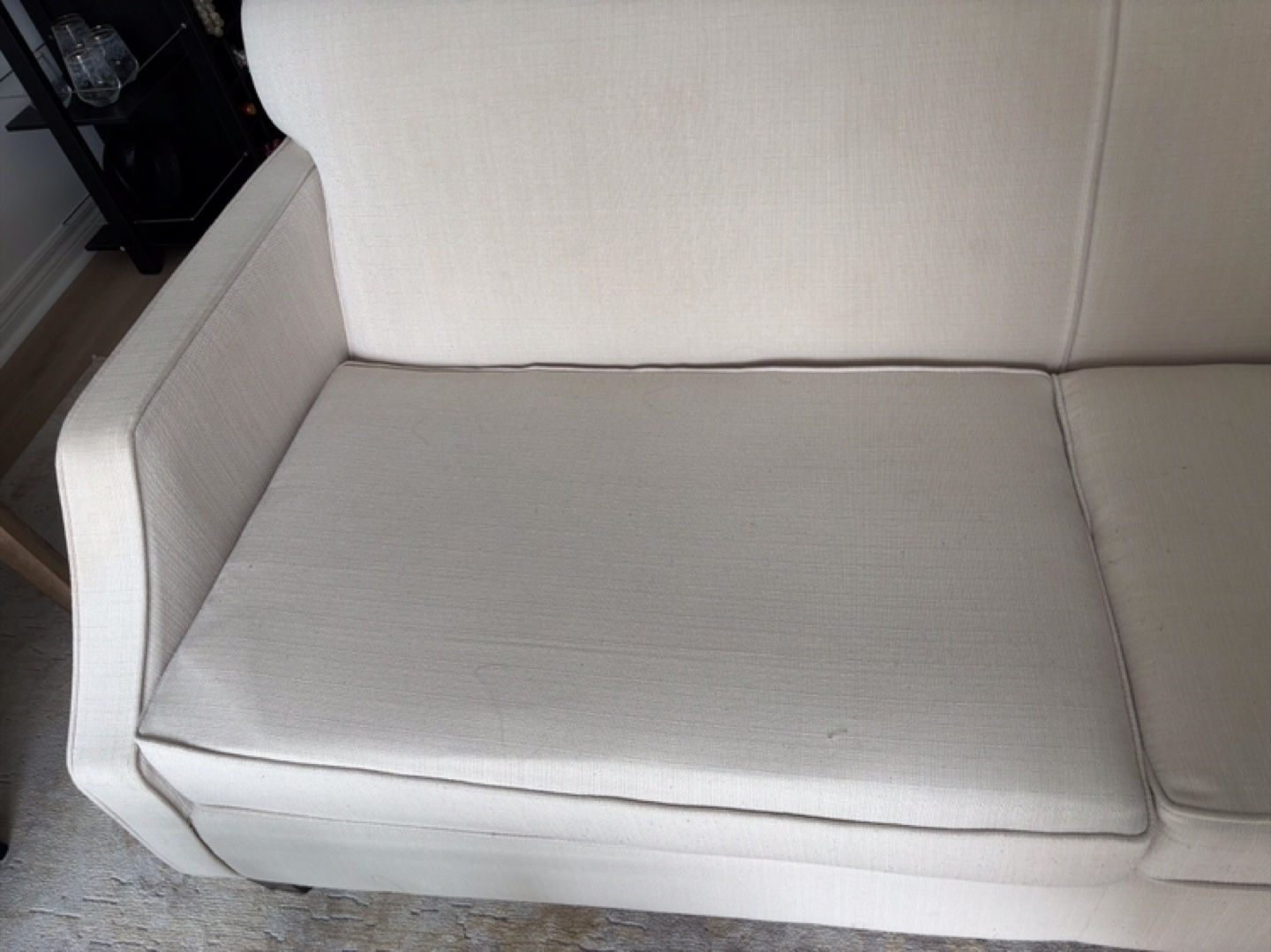 Cream-Coloured Sofa - photo 2