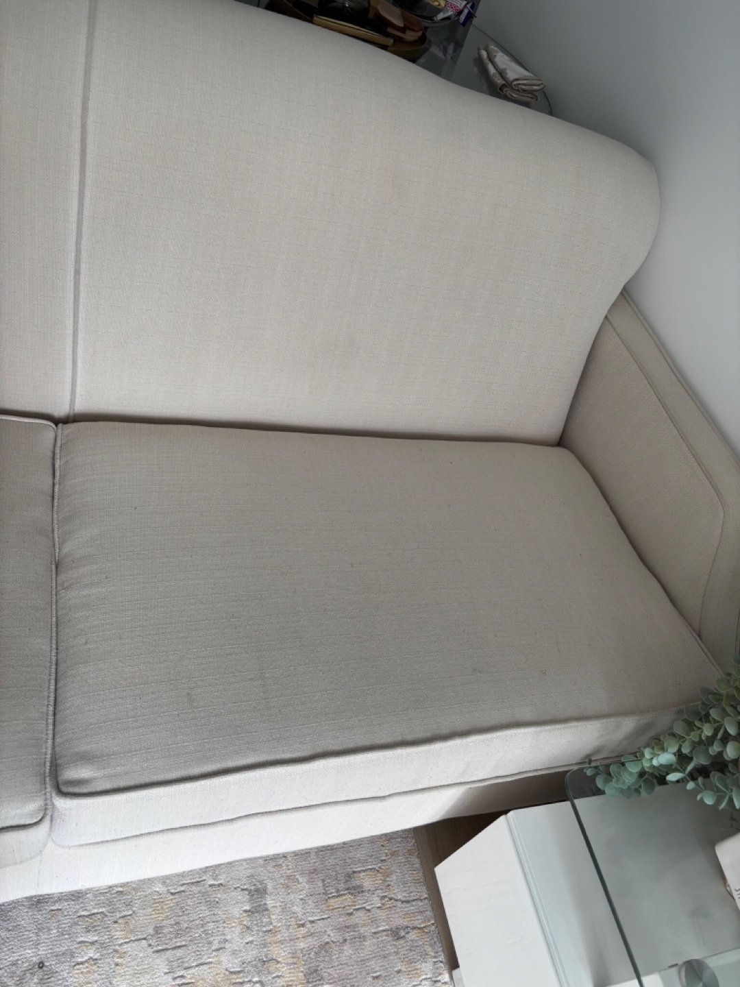 Cream-Coloured Sofa - photo 3