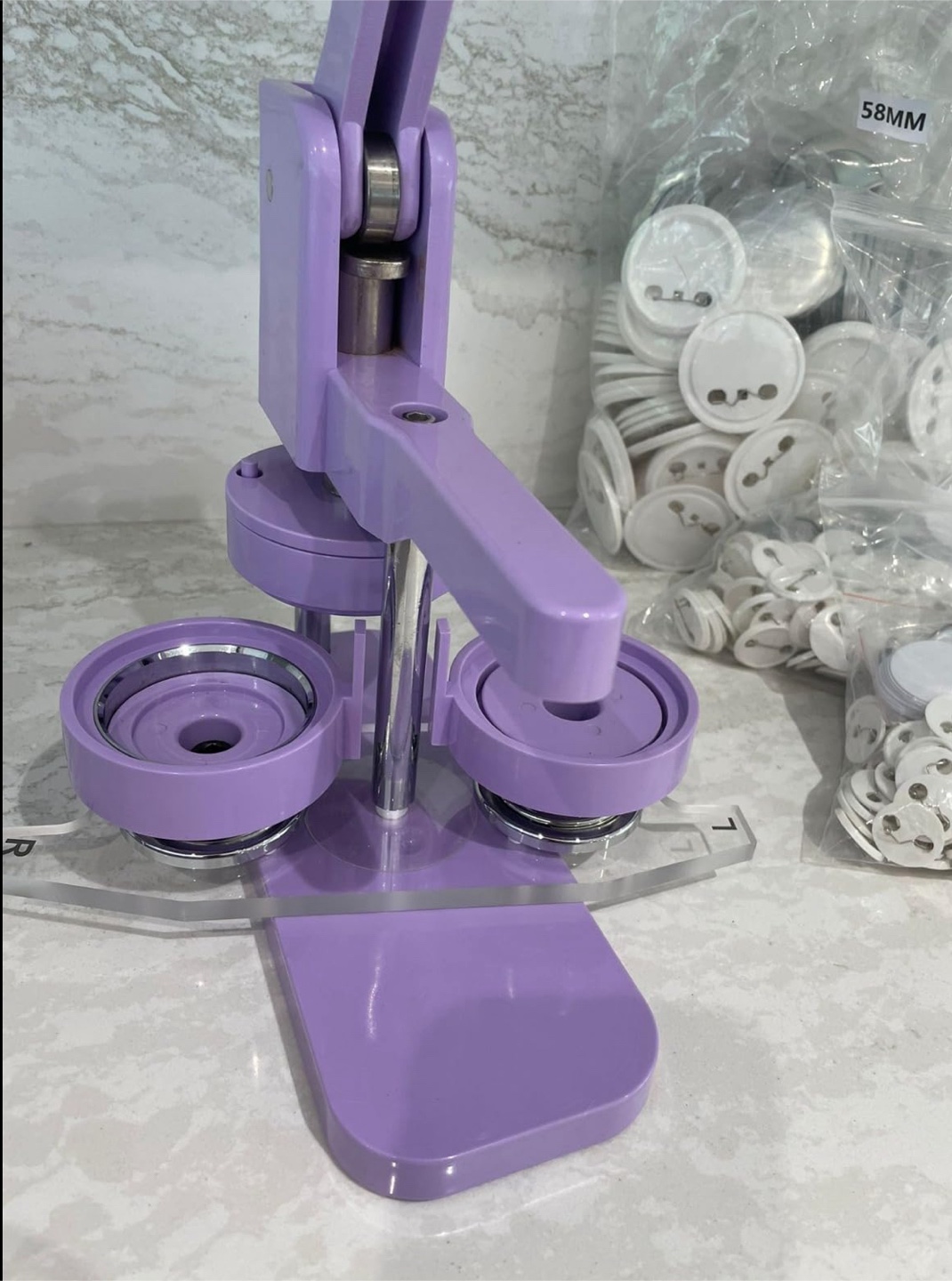 Button Maker and Supplies