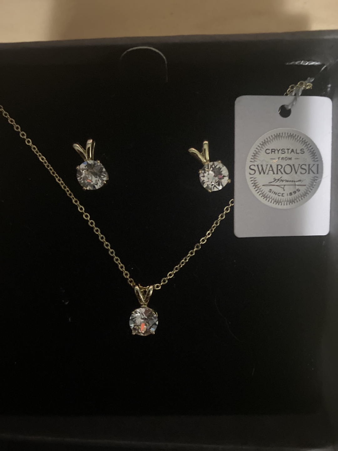 Nic & Syd Swarovski Crystal Necklace and Earring Set - photo 3