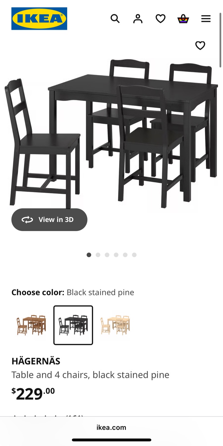 Dining Table Set with Chairs - photo 2