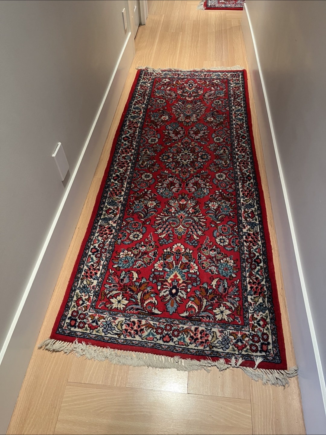 Handmade Persian runner rug
