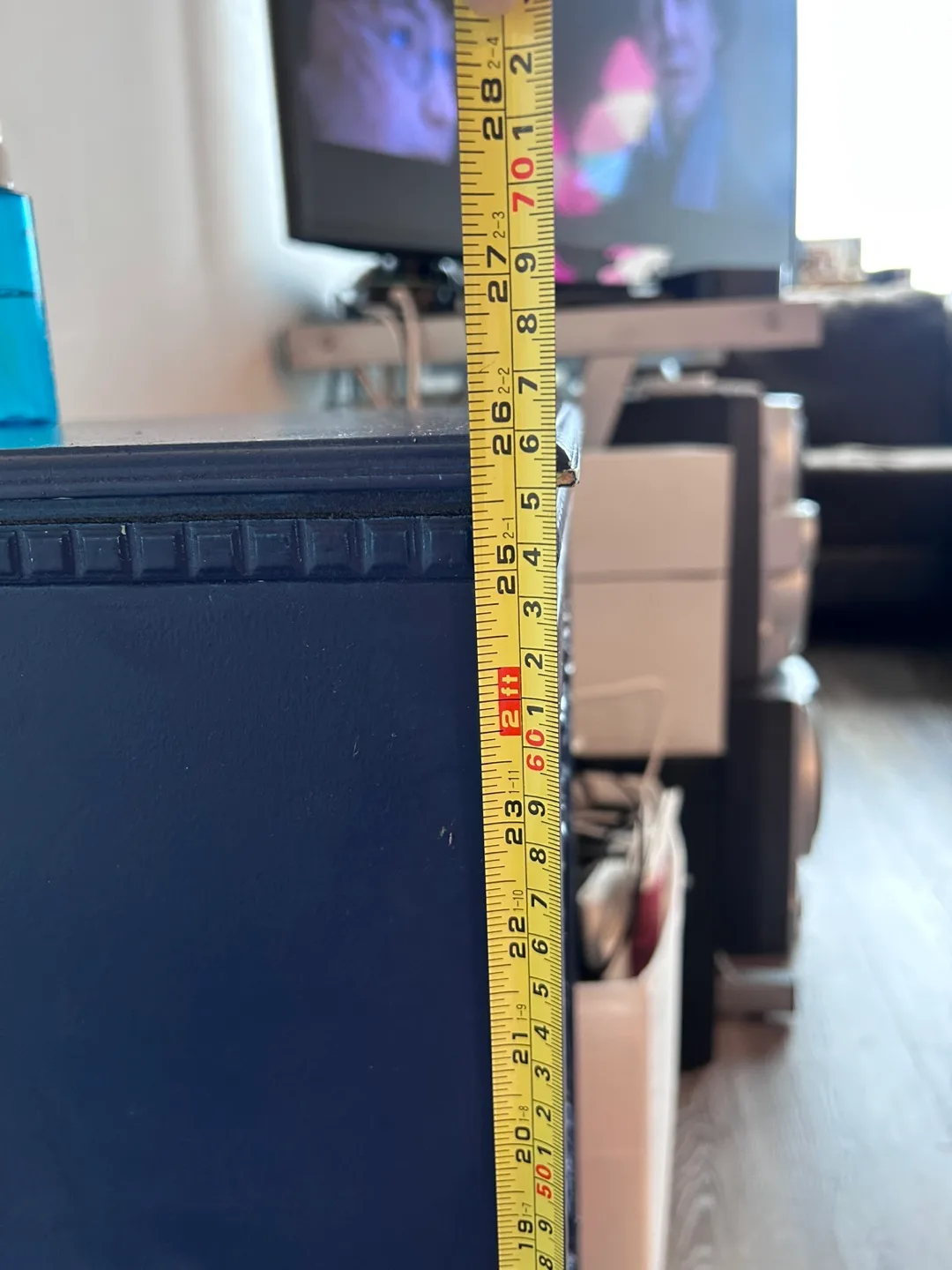 Vintage Blue Wooden Cabinet image indicator(5)