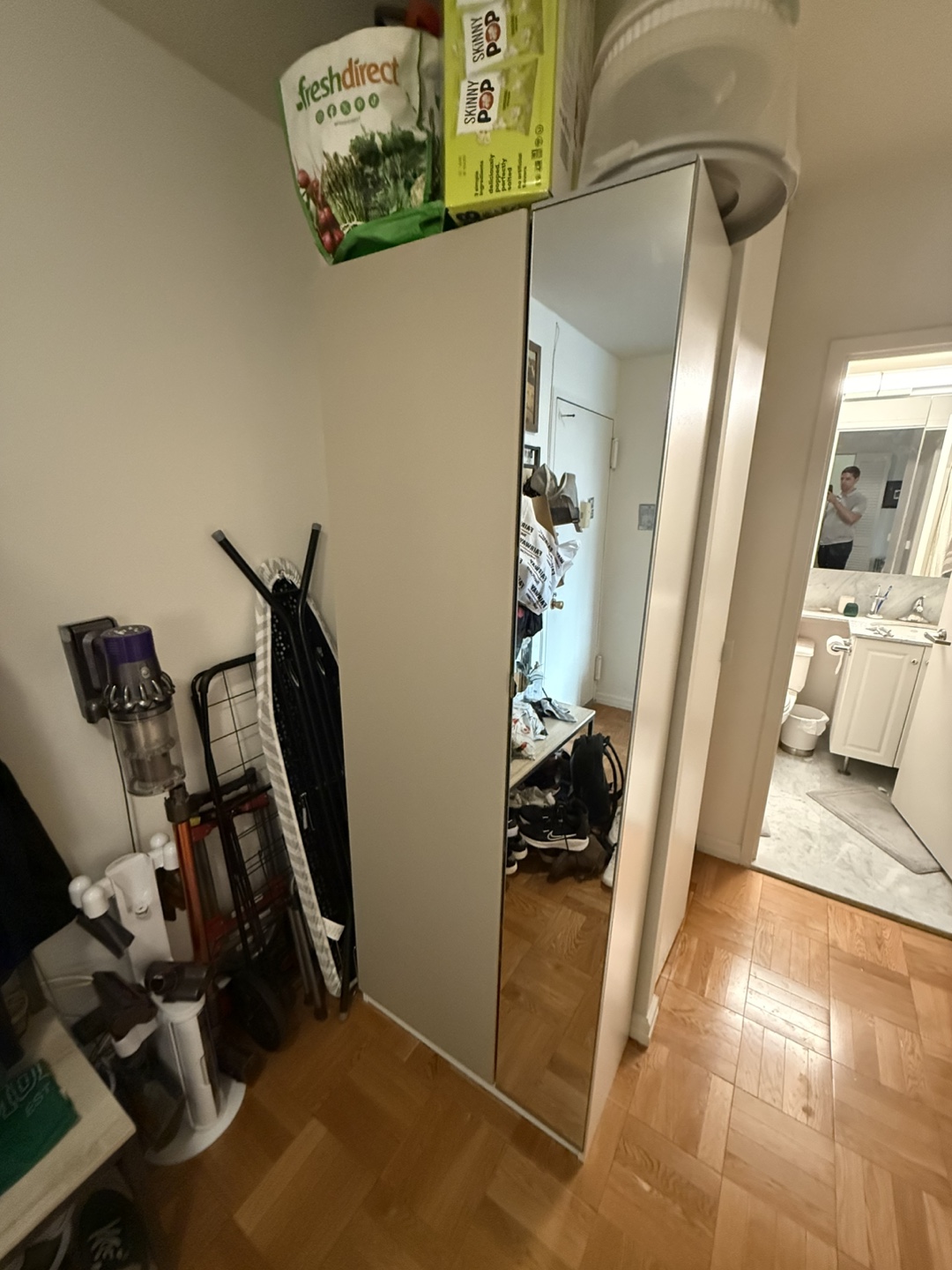 IKEA Cabinet with Mirror