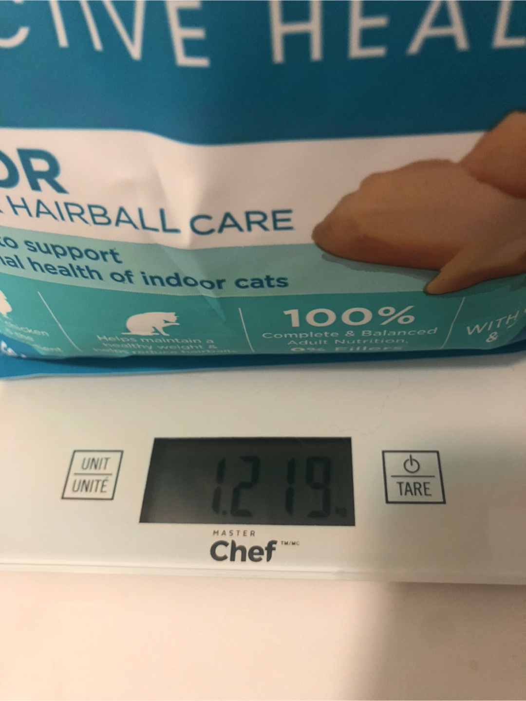 Free IAMSO cat food 1.2 kilogram Opened - photo 2