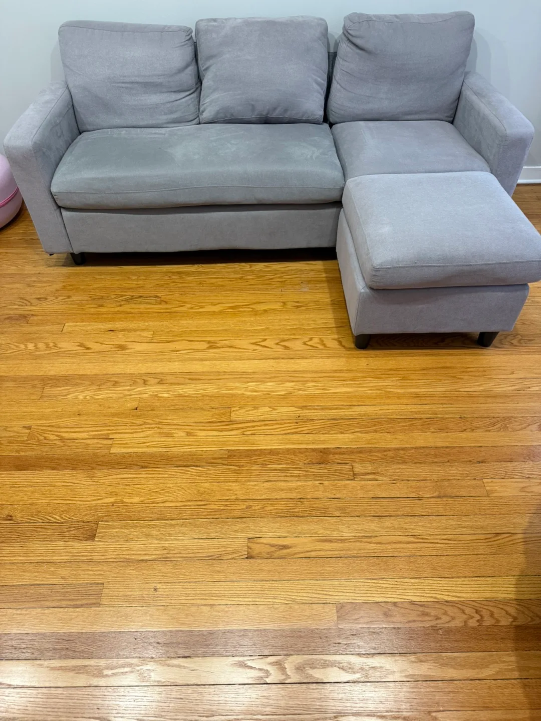 Gray Sectional Sofa With Ottoman image indicator(2)