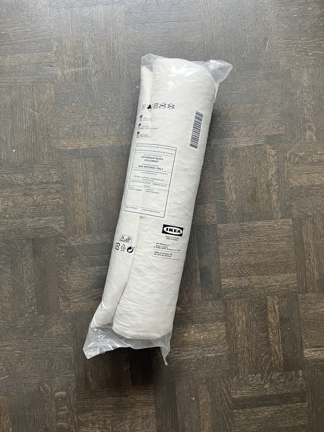 🫂 IKEA Duck Feather Pillow Stuffing NEW