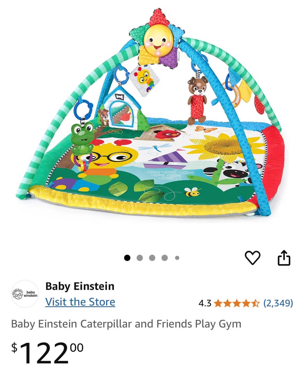 Baby Einstein Caterpillar and Friends Play Gym - photo 3