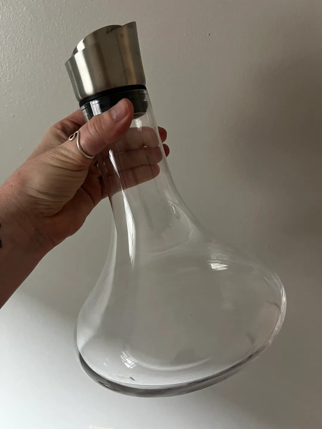 Decanter, Port Sippers, and Cocktail Strainer Set thumbnail