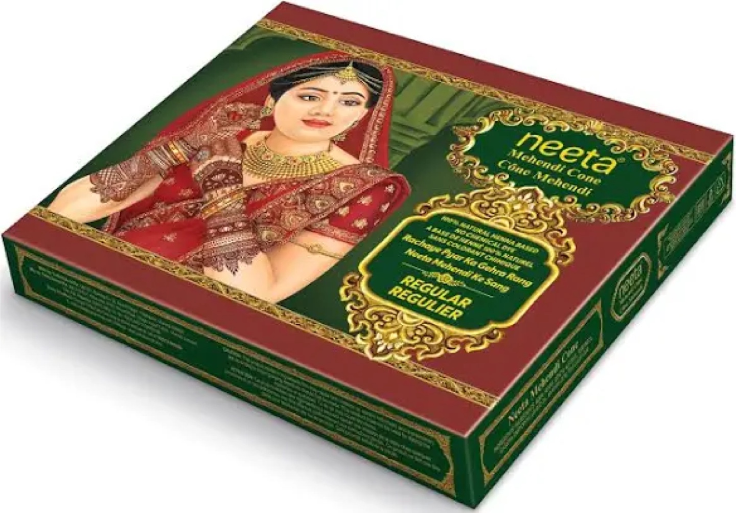 Neeta Mehendi Cone Set