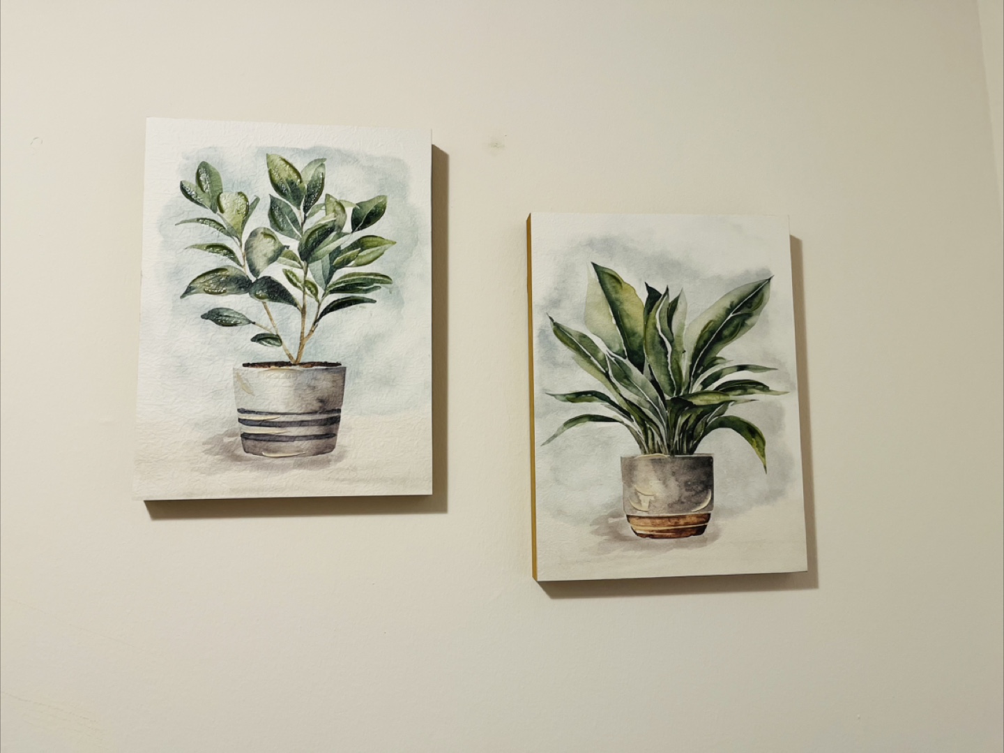 Plant in Pot 2-Piece Wall Art Set