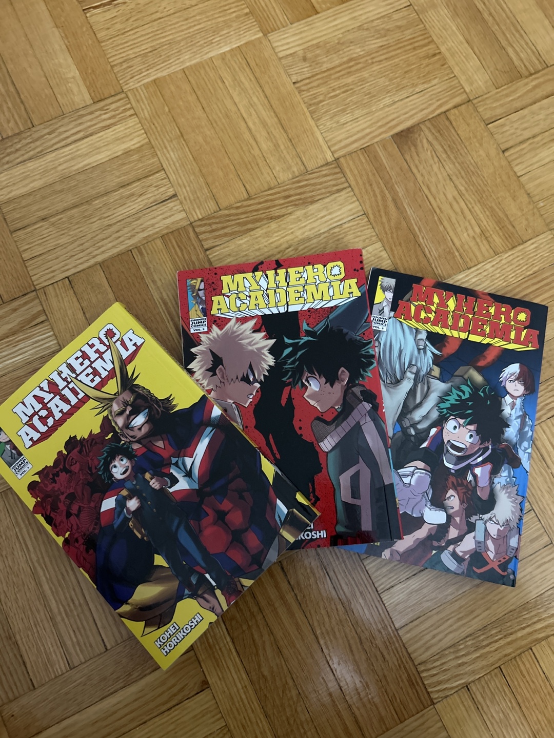 My hero academia manga volume 1, 2 and 3 - photo 4