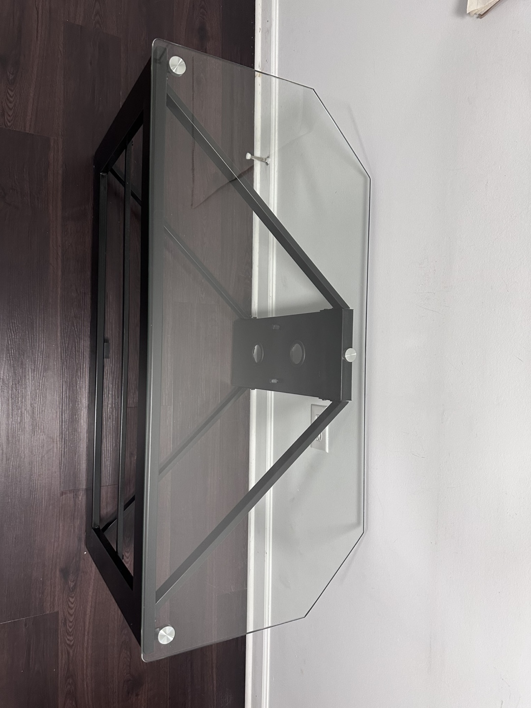 Glass Top TV Stand - photo 2