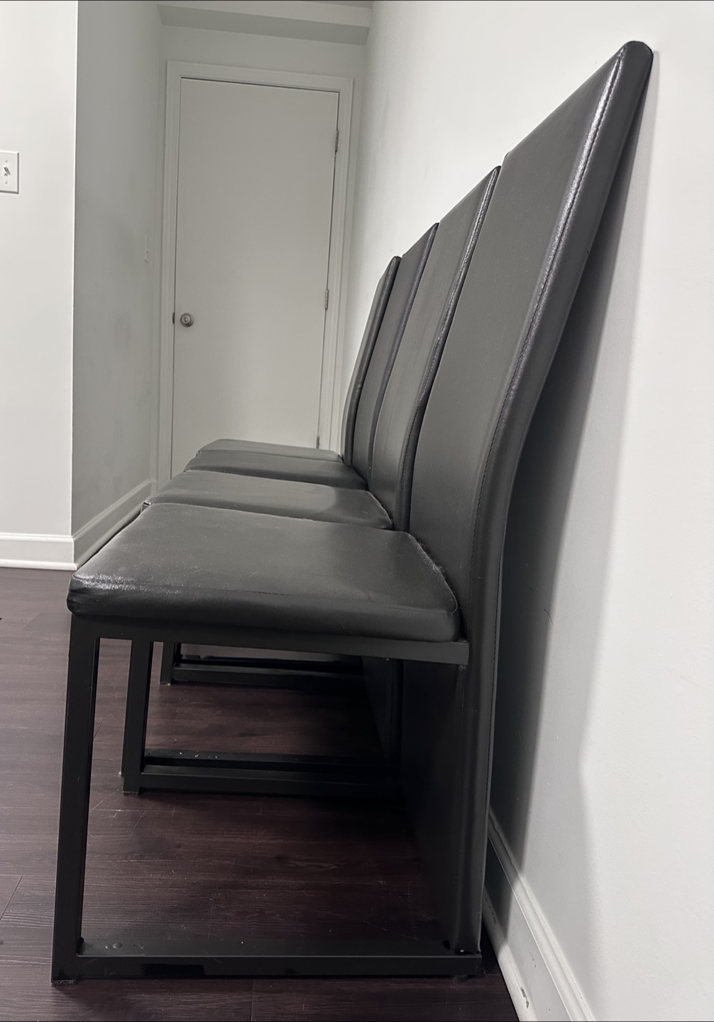 Set of Four Modern Dining Chairs - photo 2