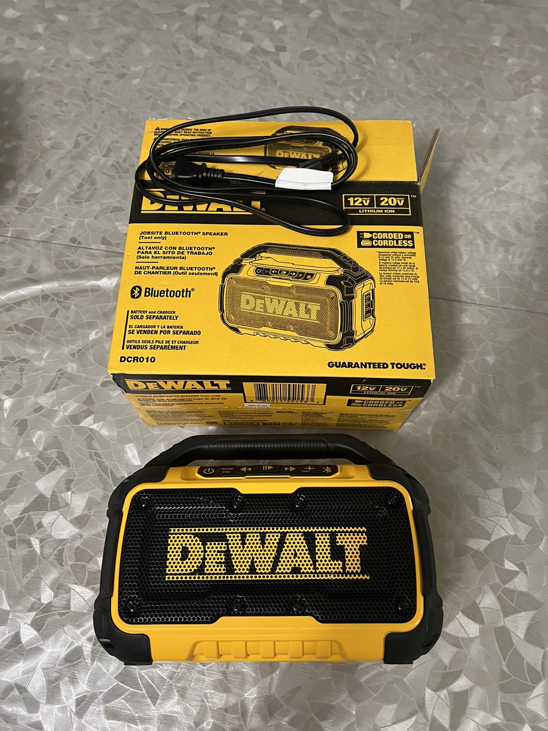 DEWALT Jobsite Bluetooth Speaker - photo 3