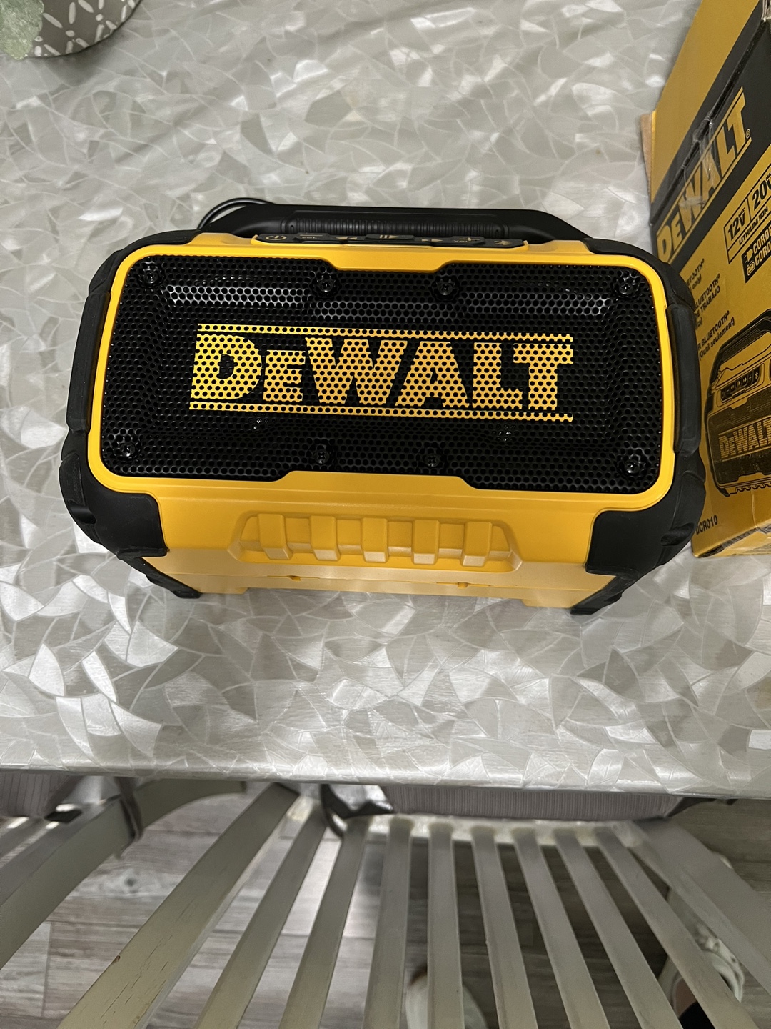 DEWALT Jobsite Bluetooth Speaker