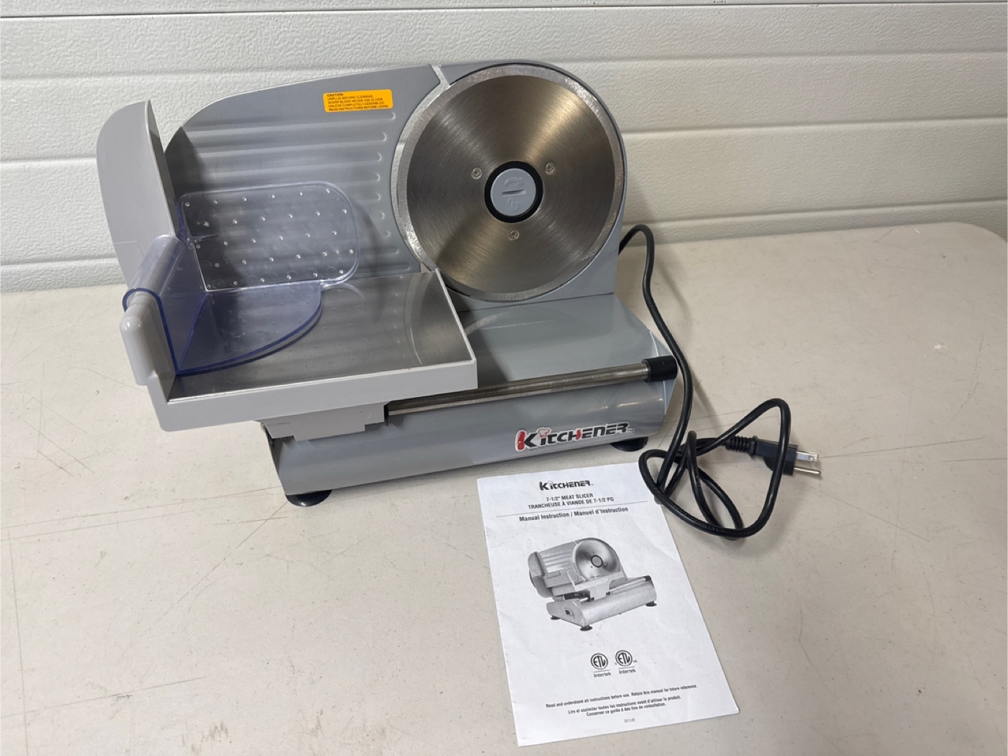 Kitchener Food Slicer