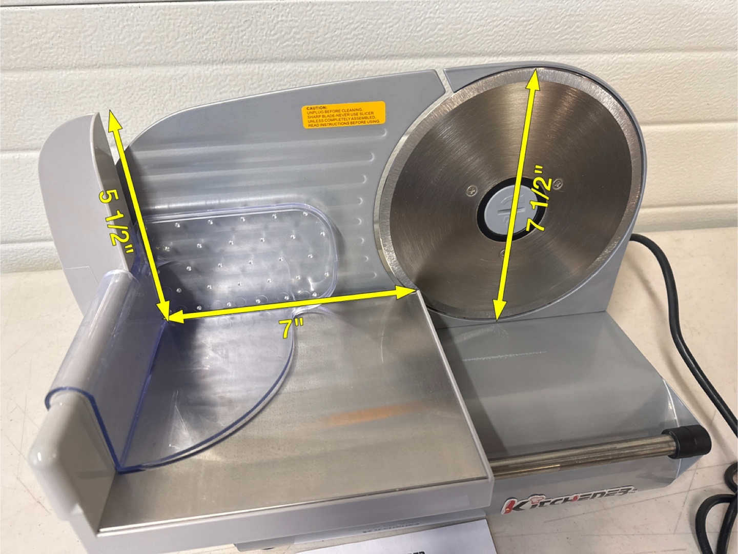 Kitchener Food Slicer - photo 3