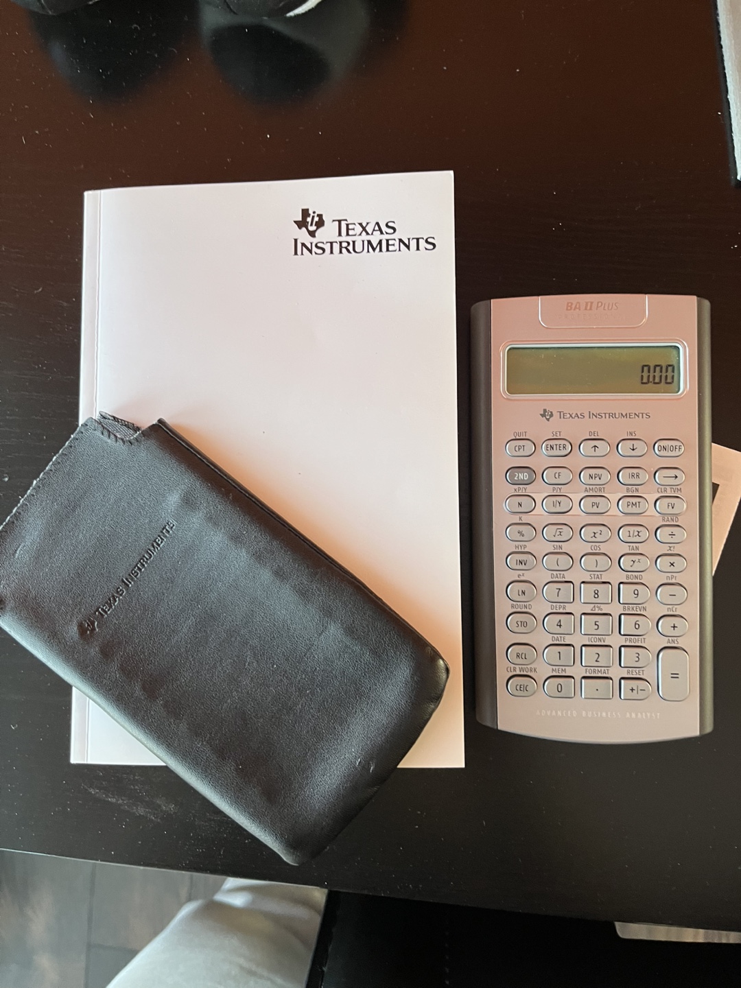 Texas Instruments BA II Plus Professional Calculator - photo 2