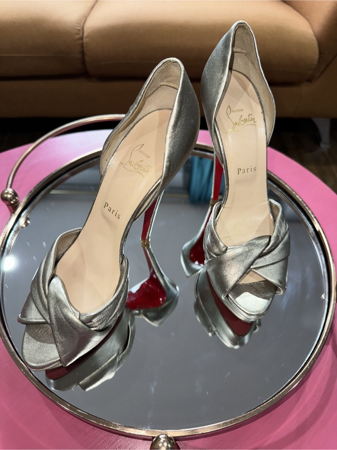 Christian Louboutin Platform Heels Size 40 - photo 2